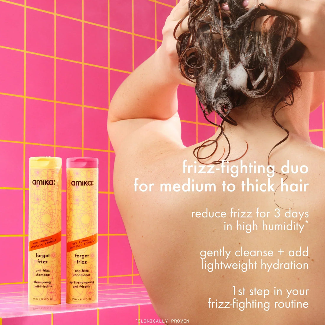 forget frizz anti-frizz shampoo - 275 ml / 9.2 oz