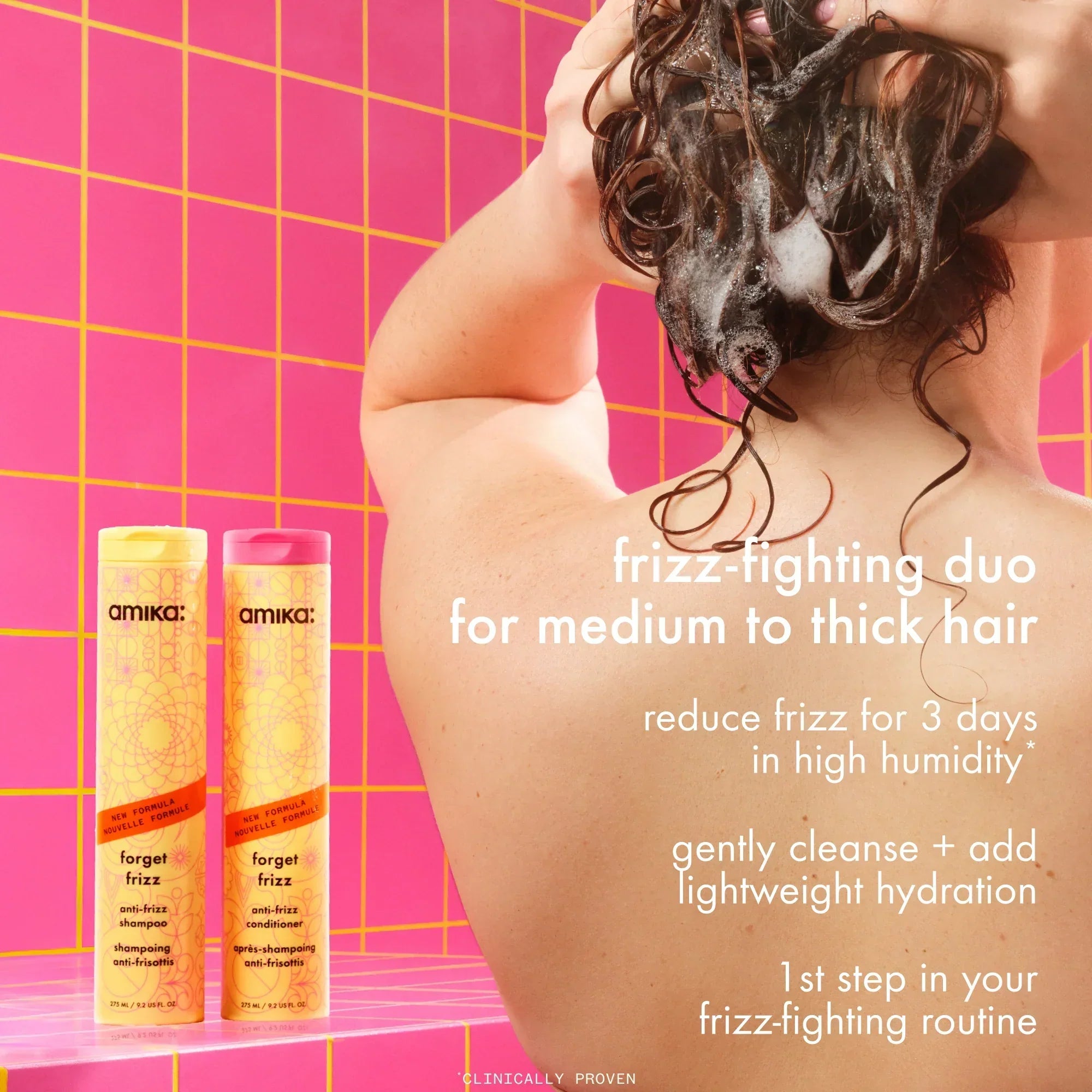 forget frizz anti-frizz shampoo - 275 ml / 9.2 oz