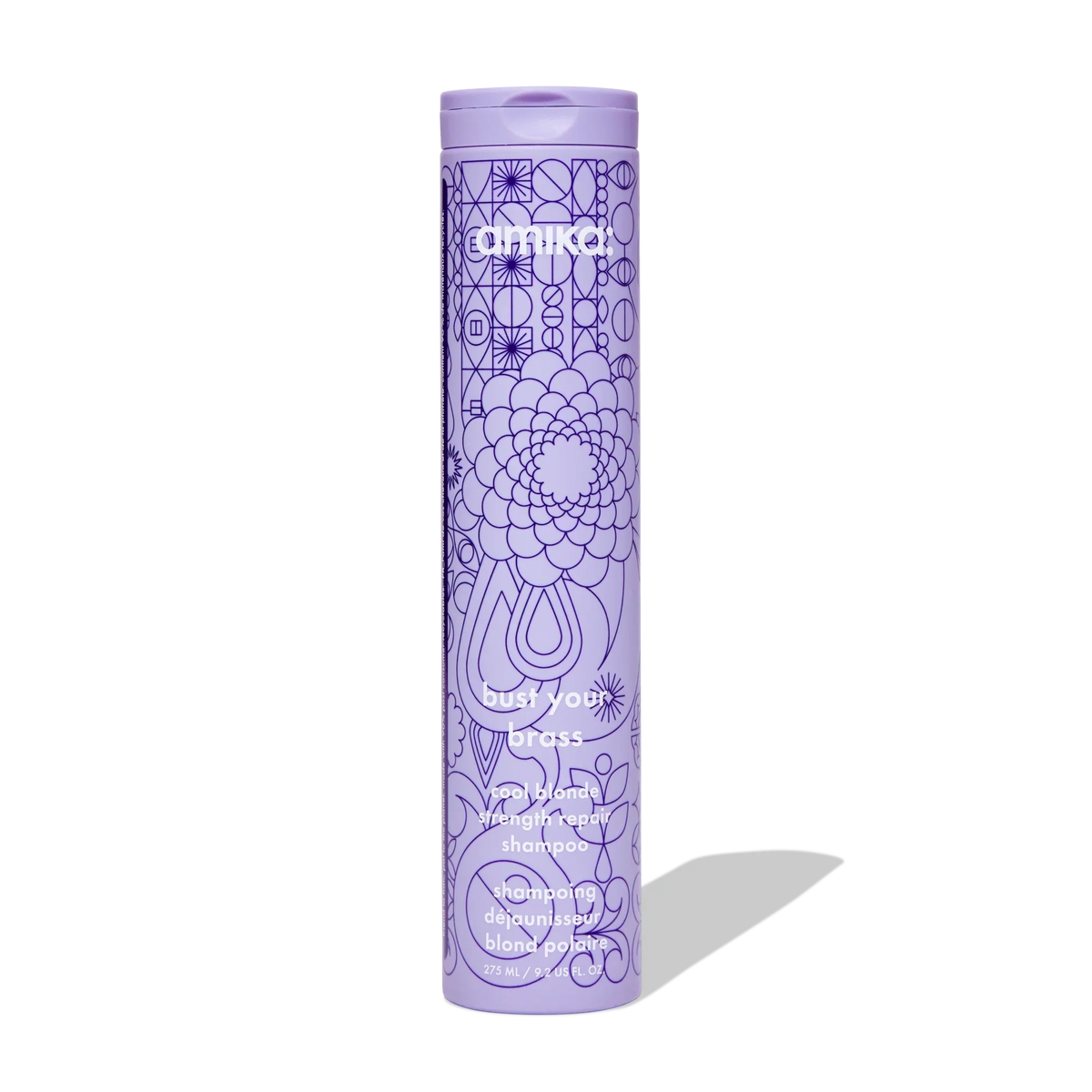 bust your brass cool blonde strength repair shampoo - 9.2 oz / 275 ml