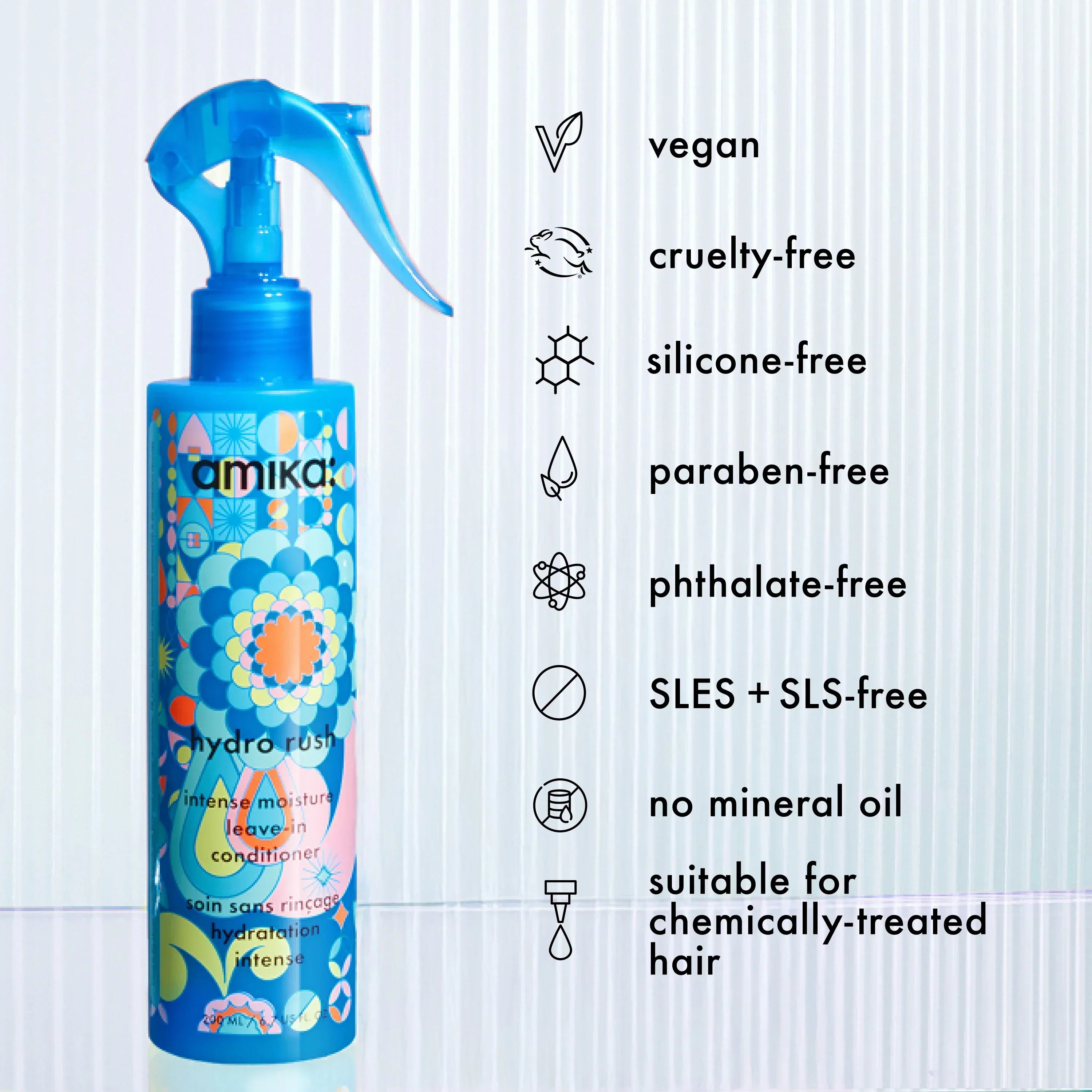 hydro rush intense moisture leave-in conditioner - 6.7 oz / 200 ml