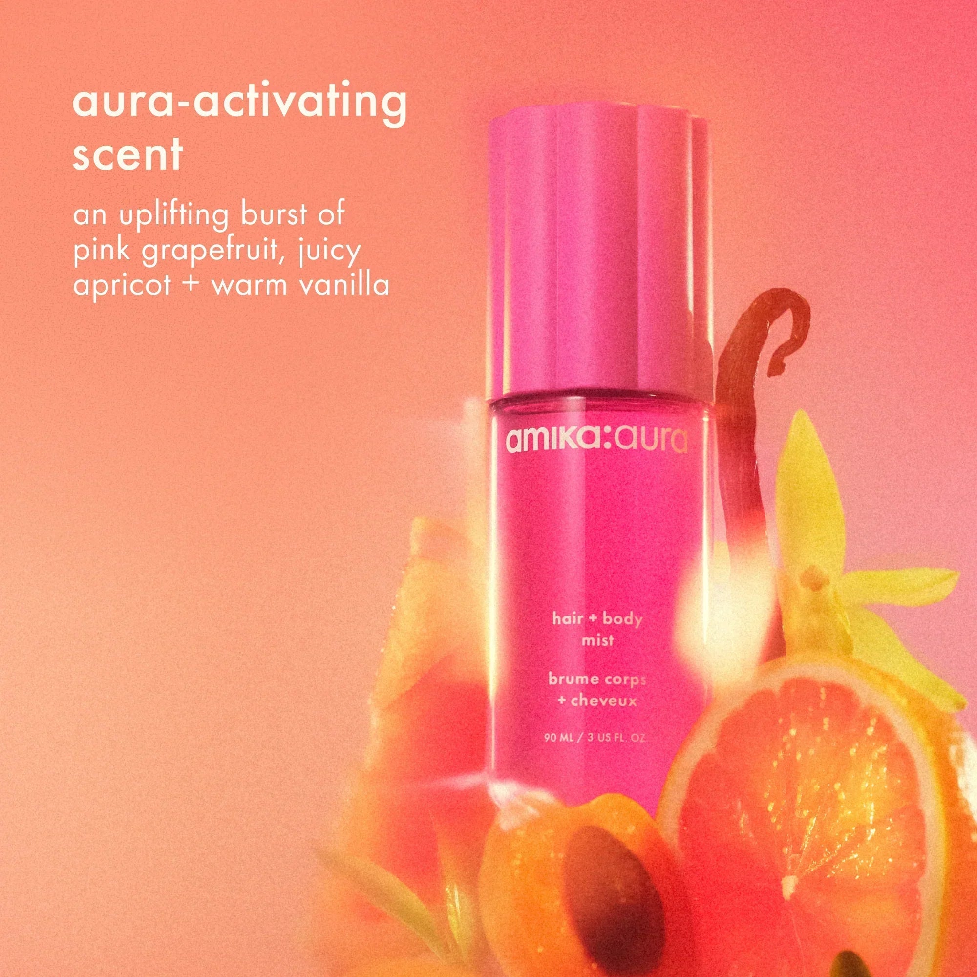 amika:aura hair and body mist