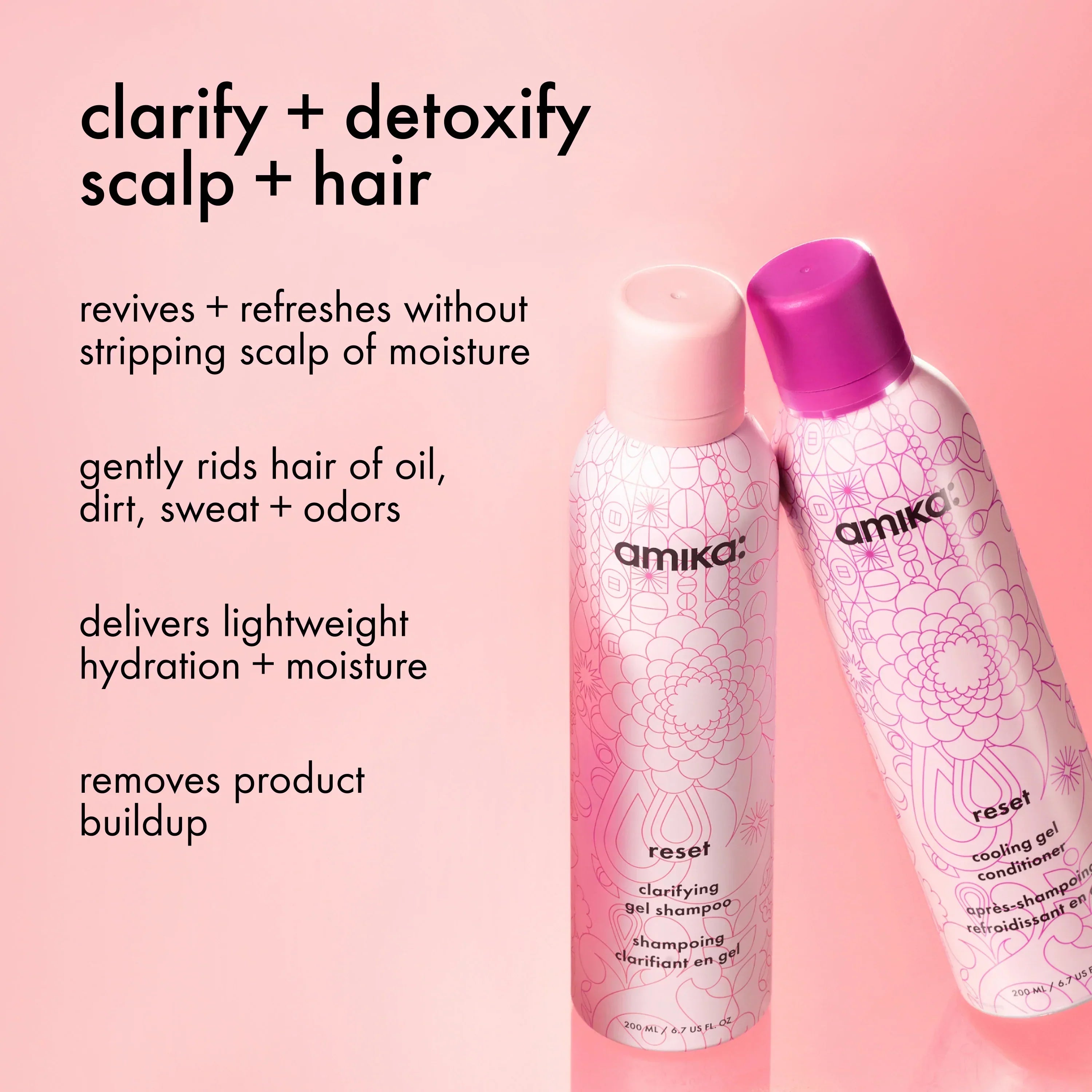 reset cooling gel hair conditioner - 6.7 oz / 200 ml