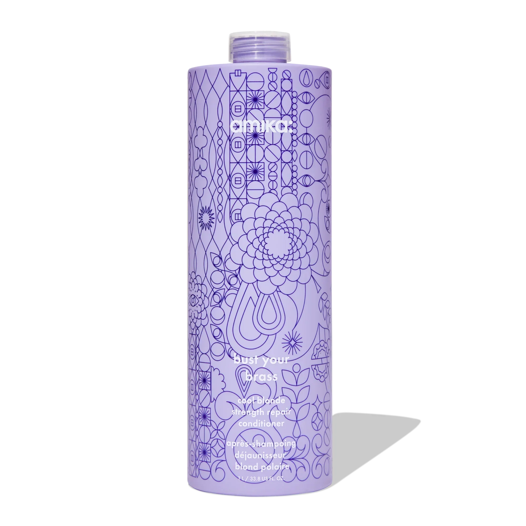 bust your brass cool blonde strength repair conditioner - 9.2 oz / 275 ml